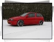 Alfa Romeo 145, Alufelgi, Śnieg