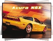 Tył, Acura NSX, Prędkość, Koła