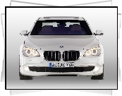 Białe, BMW seria 7 F01, Angel, Eyes