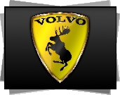 Emblemat, Samochodowy, Łoś, Volvo