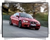 Czerwone, BMW, M3, Model, E90