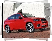 Czerwone, BMW, X6, Seria M