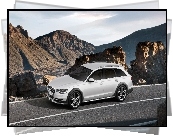 Audi A6, Allroad, Droga, Góry