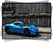 Samochód, Ferrari, 458 Italia, Ulica, Kwietniki