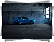 Niebieskie, Volvo V60, Garaż