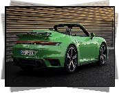 Zielone, Porsche 911 Turbo, Kabriolet