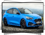 Niebieski, Ford Focus ST, 2021