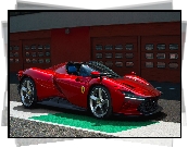 Czerwone, Ferrari Daytona SP3