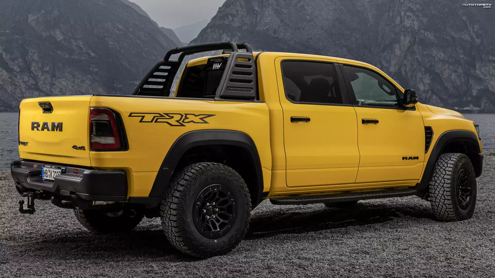 Żółte, Dodge Ram 1500 TRX Havoc