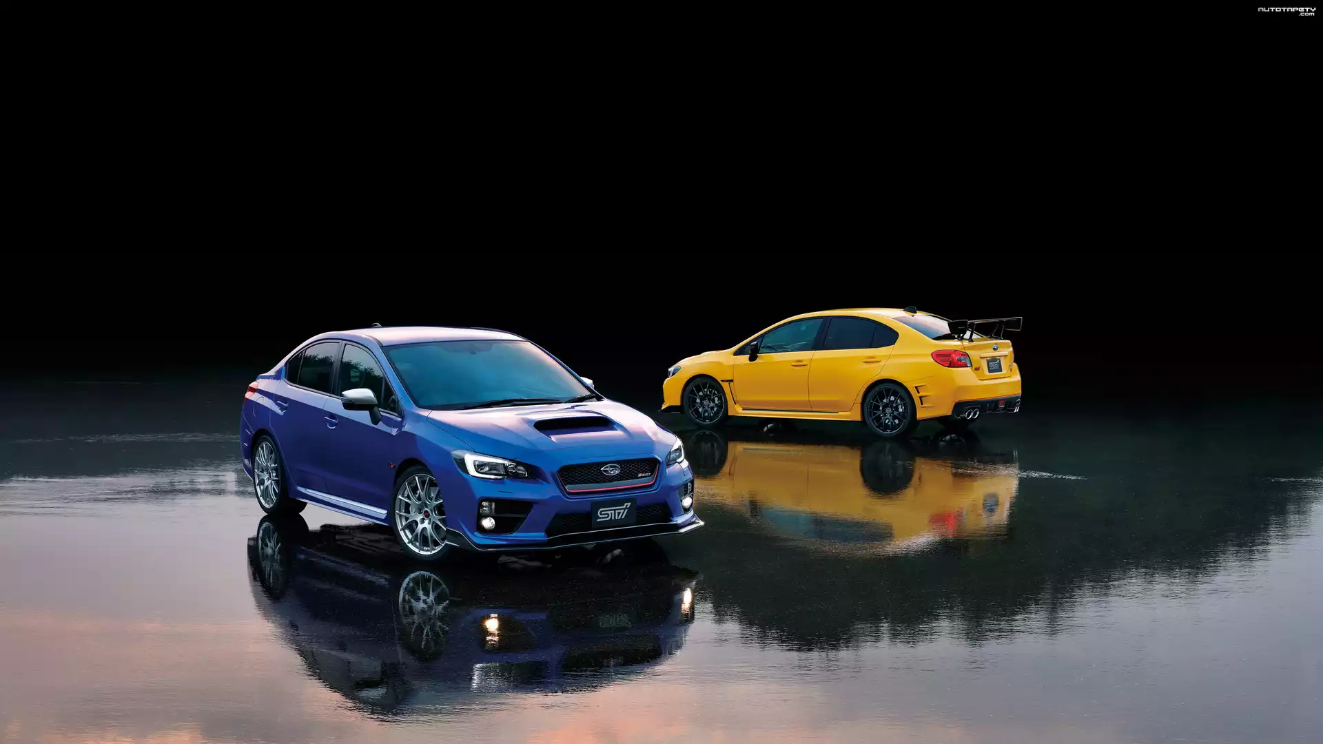 Niebieski, Żółty, Subaru Impreza WRX STI S207 Limited Edition, 2016