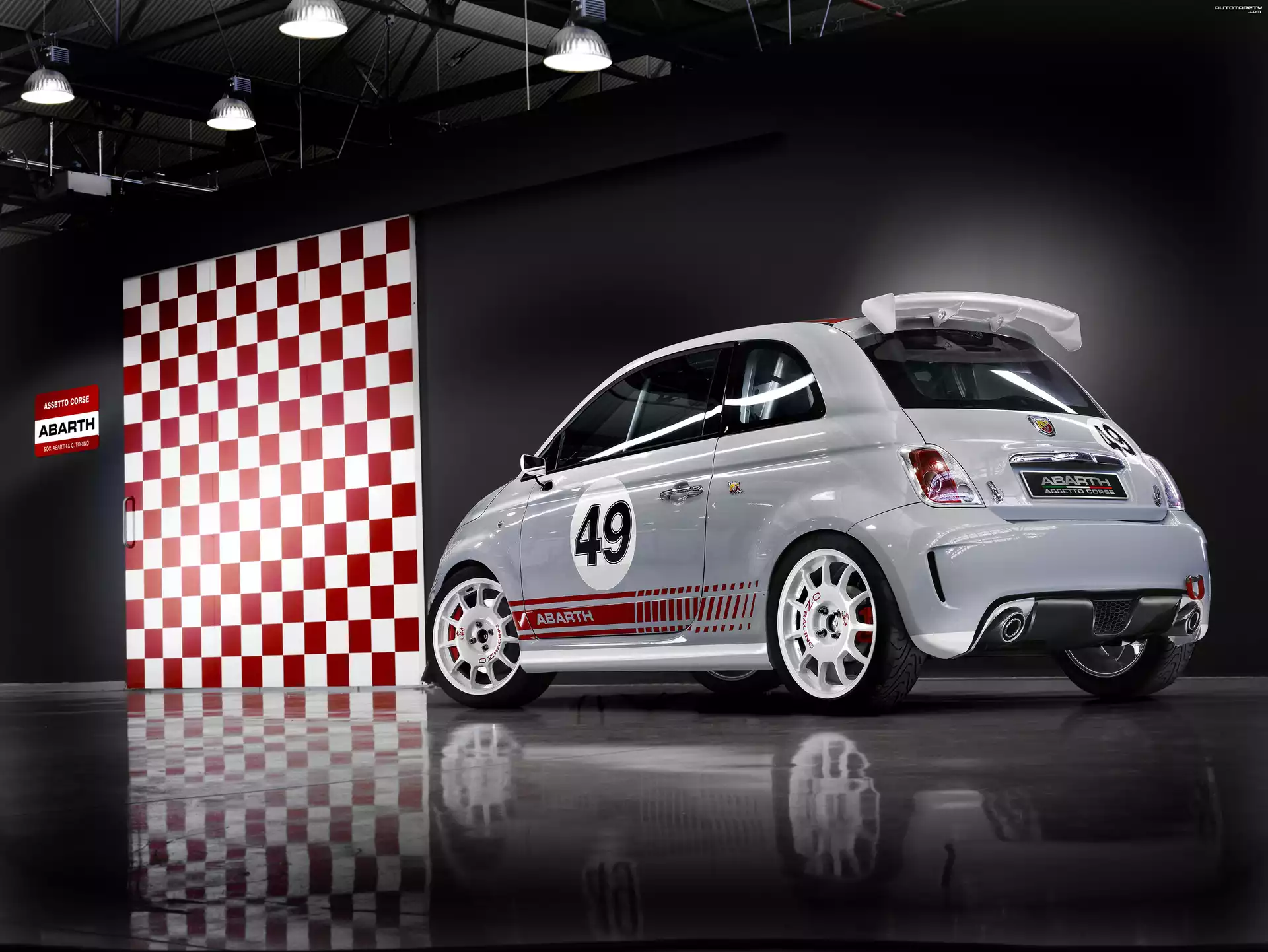 Abarth 500, Sport, Studio, Tłumik