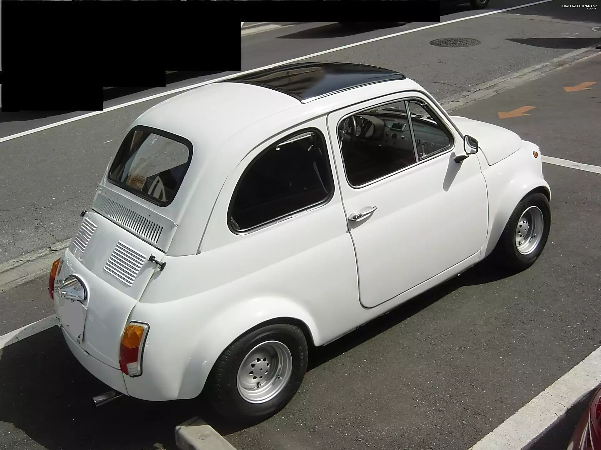 Abarth 595, Szyberdach, Drzwi