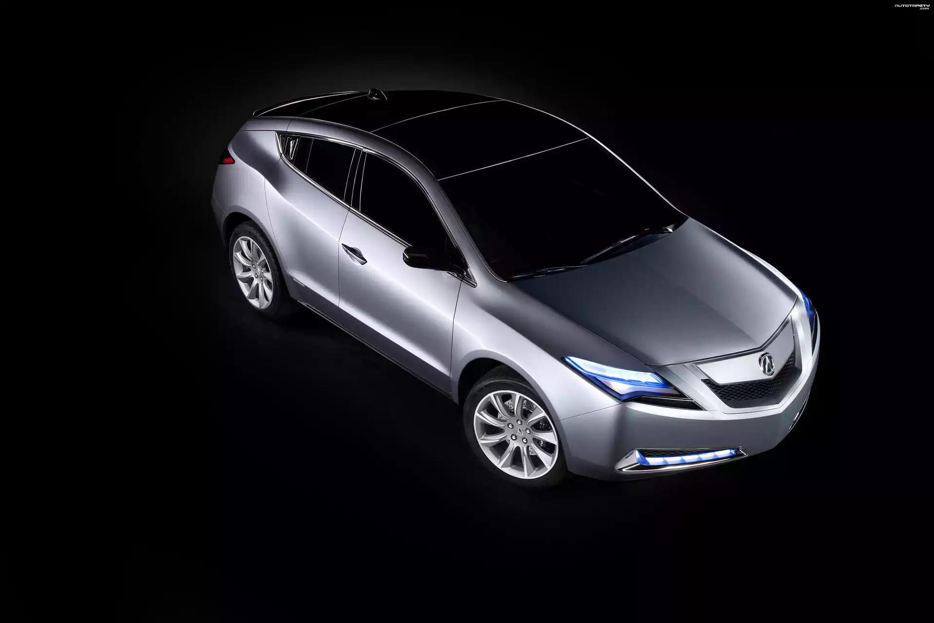 Acura ZDX, Halogeny, Światła