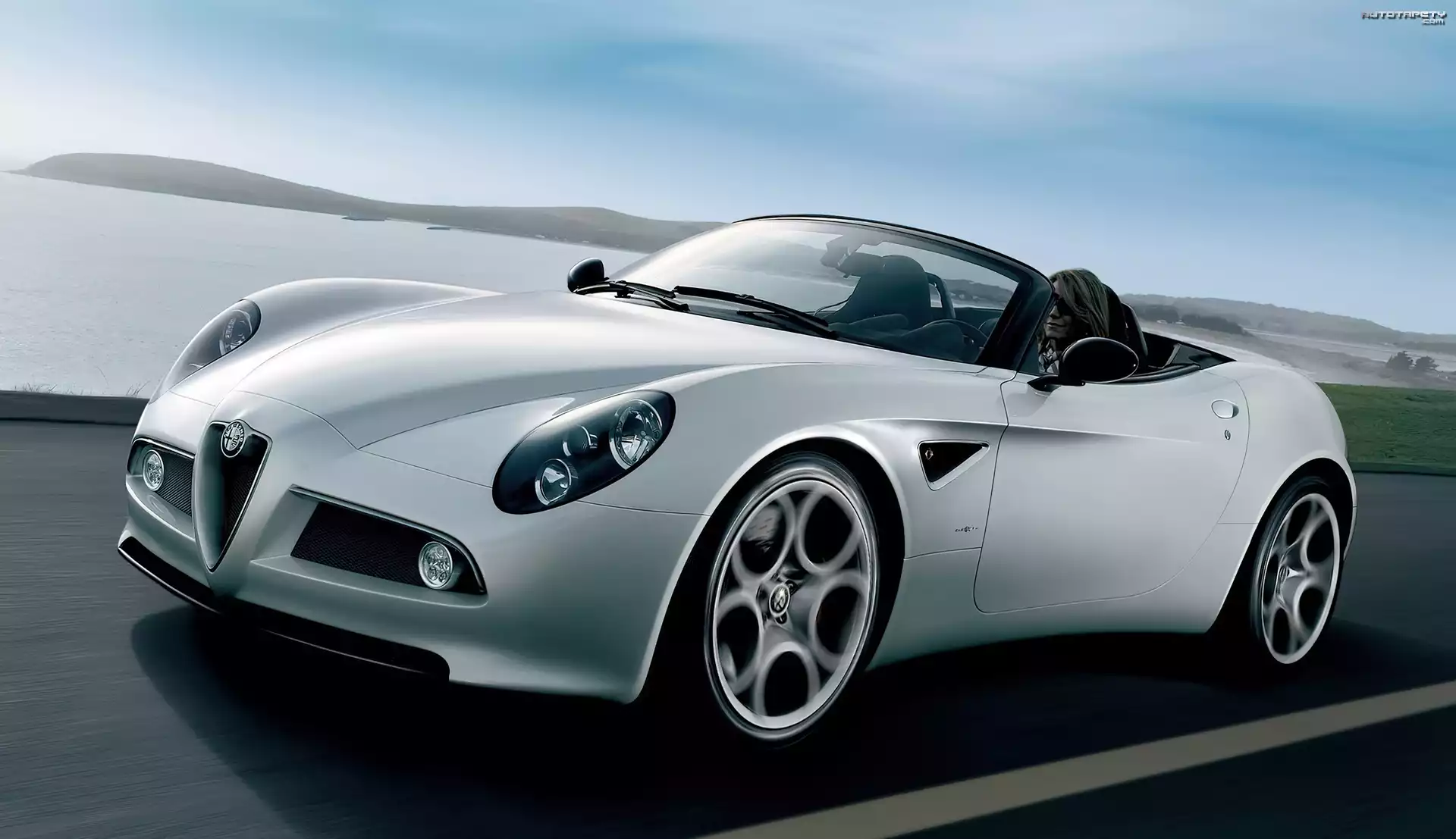 Alfa Romeo Spider, 8C, Kobieta