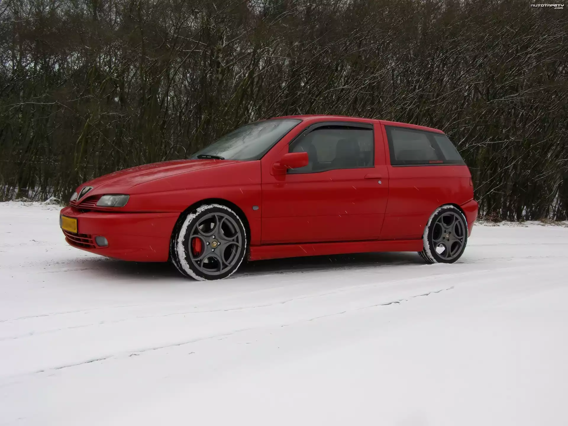 Alfa Romeo 145, Alufelgi, Śnieg