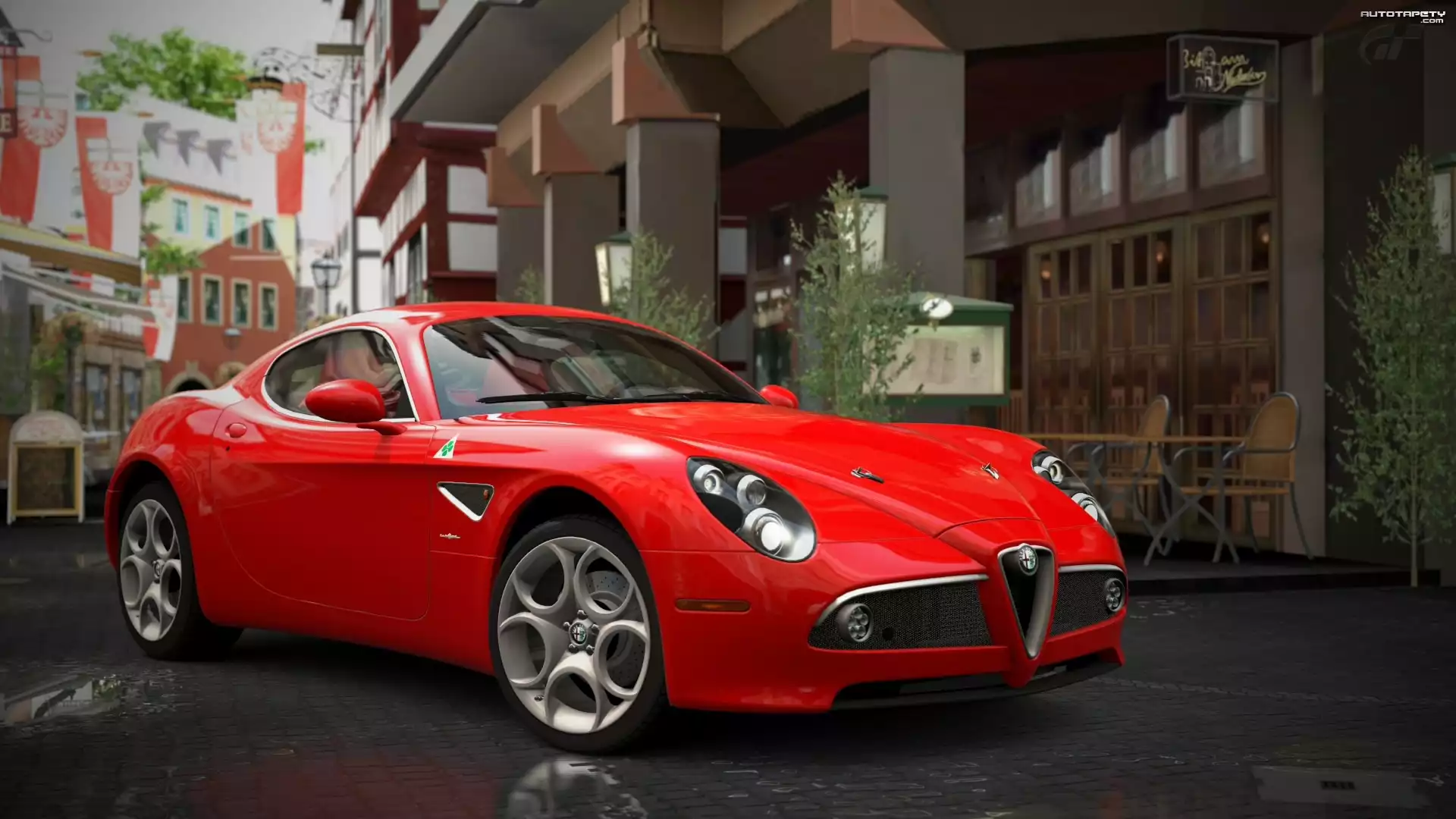 Alfa Romeo 8C Kompetizione, Ulica