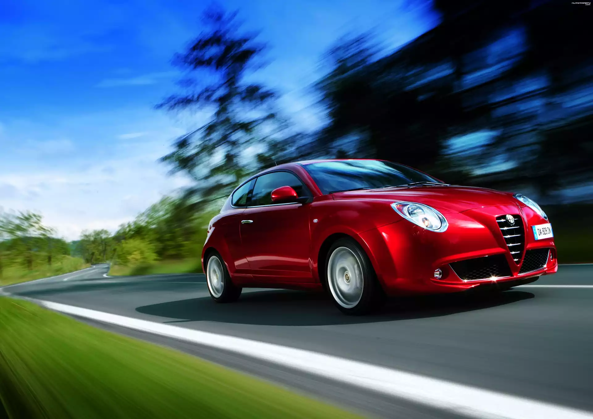 Alfa Romeo MiTo, Trasa, Obraz