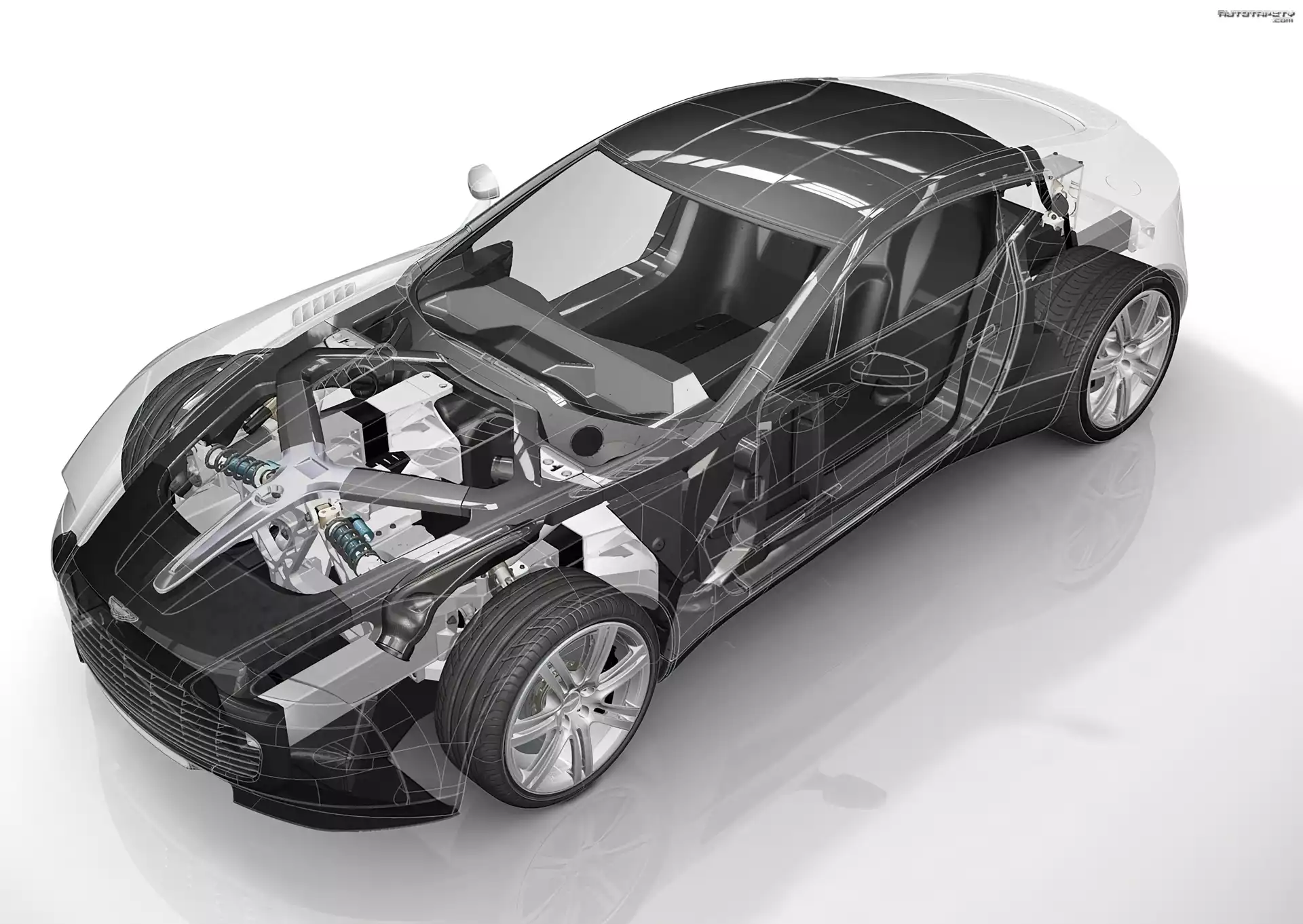 Aston Martin One-77, Przekrój