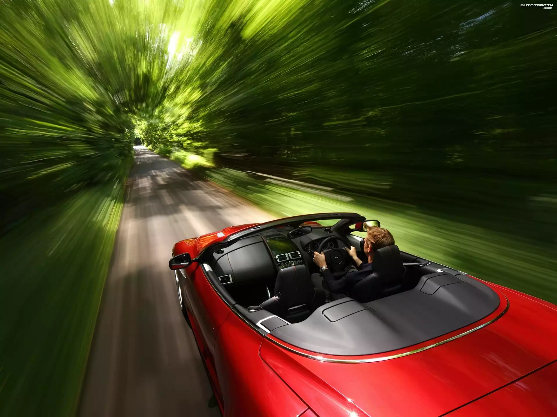 Aston Martin DBS, Wnętrze, Kabriolet