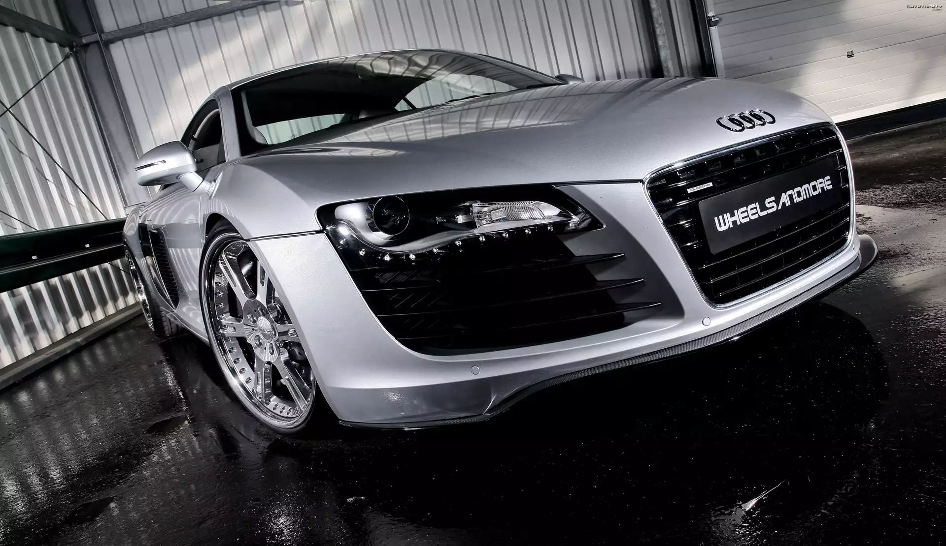 Audi R8, Chromowane, Alufelgi