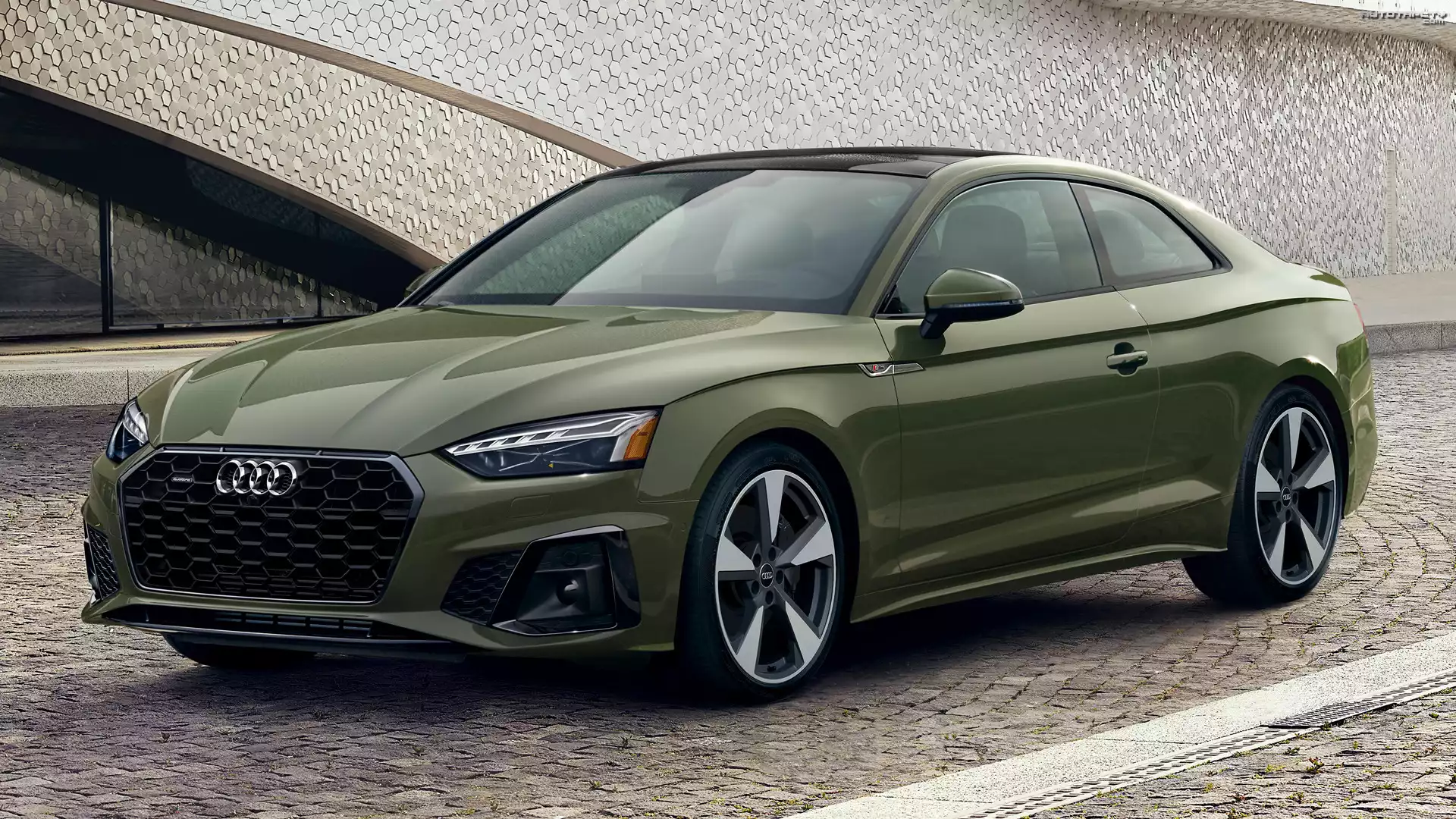 Audi A5, Coupe, Zielone