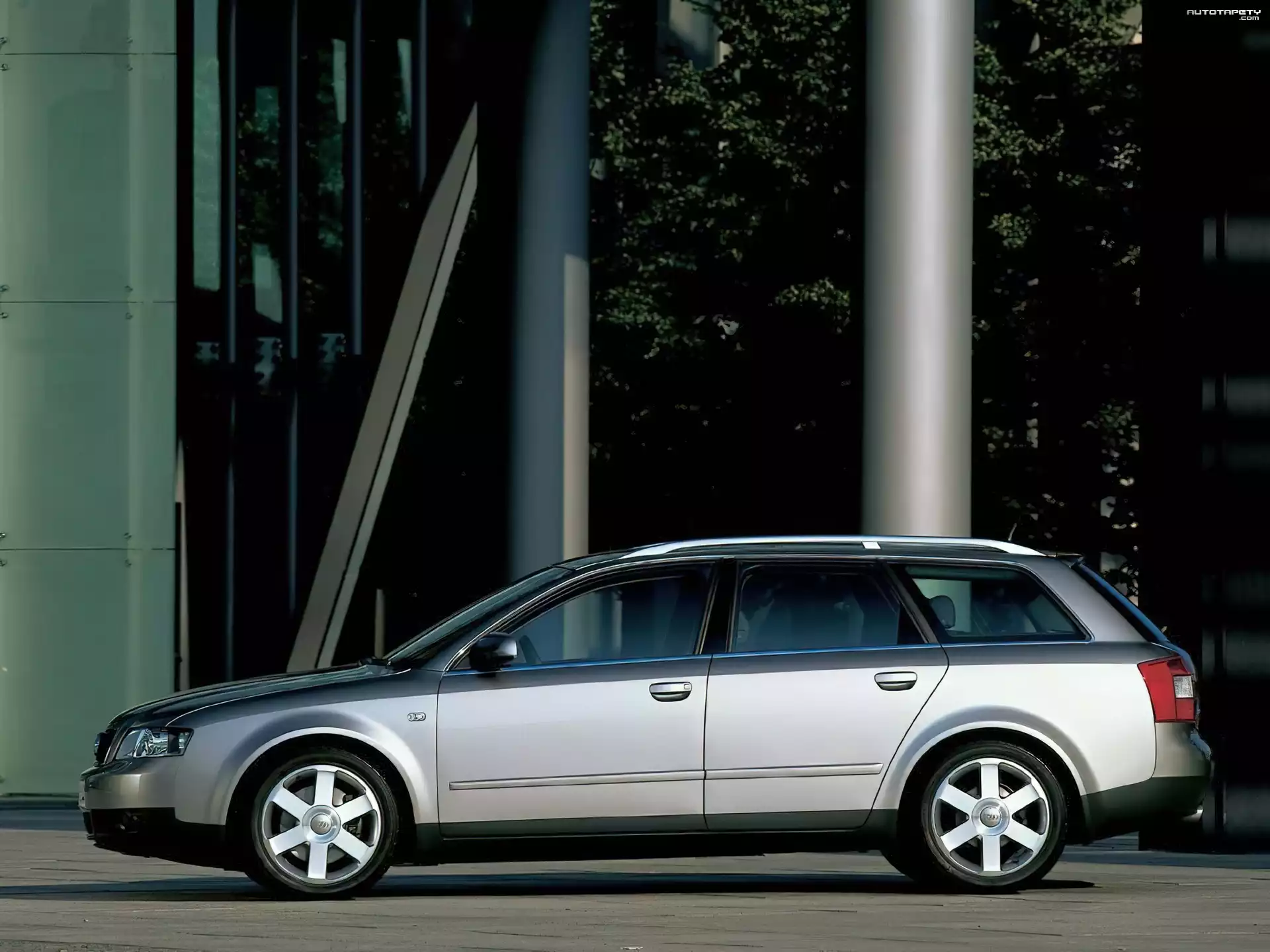 Audi A4, Avant, Lewy Profil