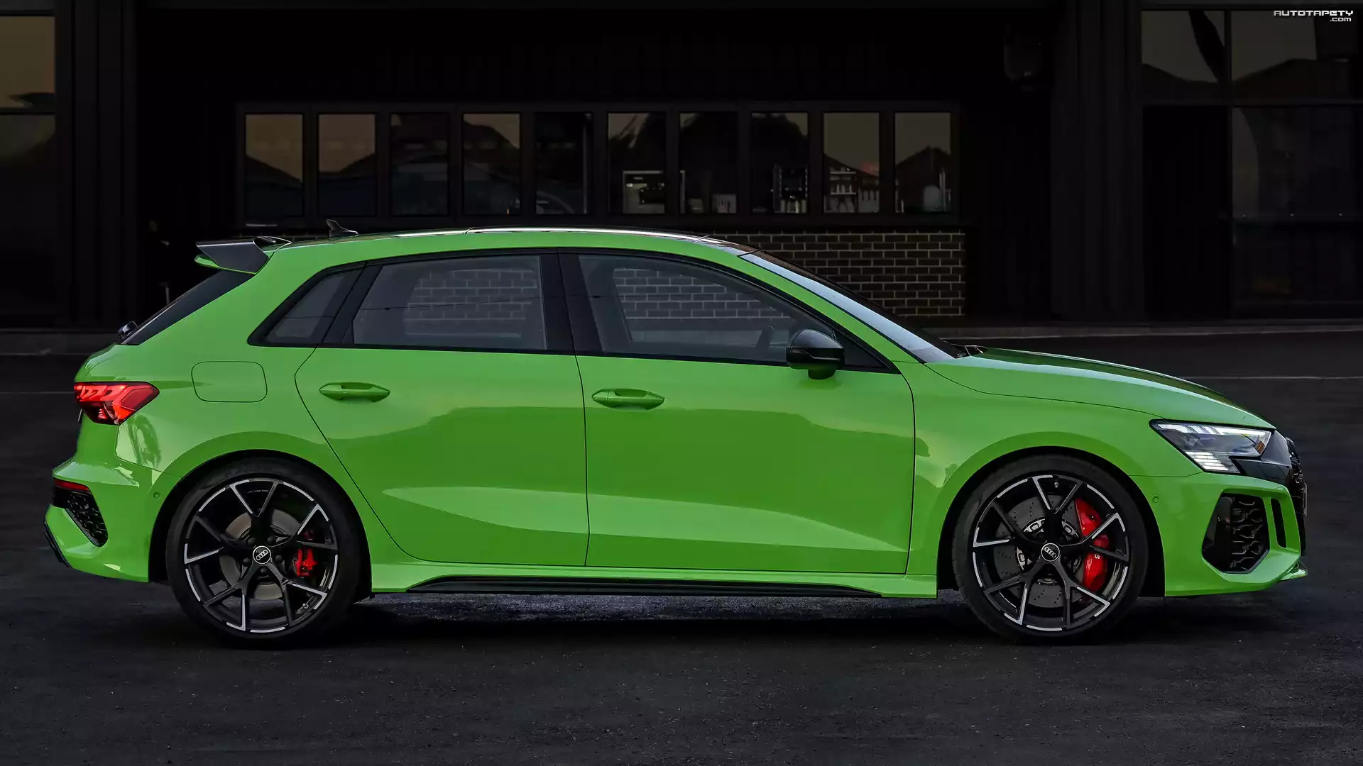 Zielone, Audi RS 3 Sportback