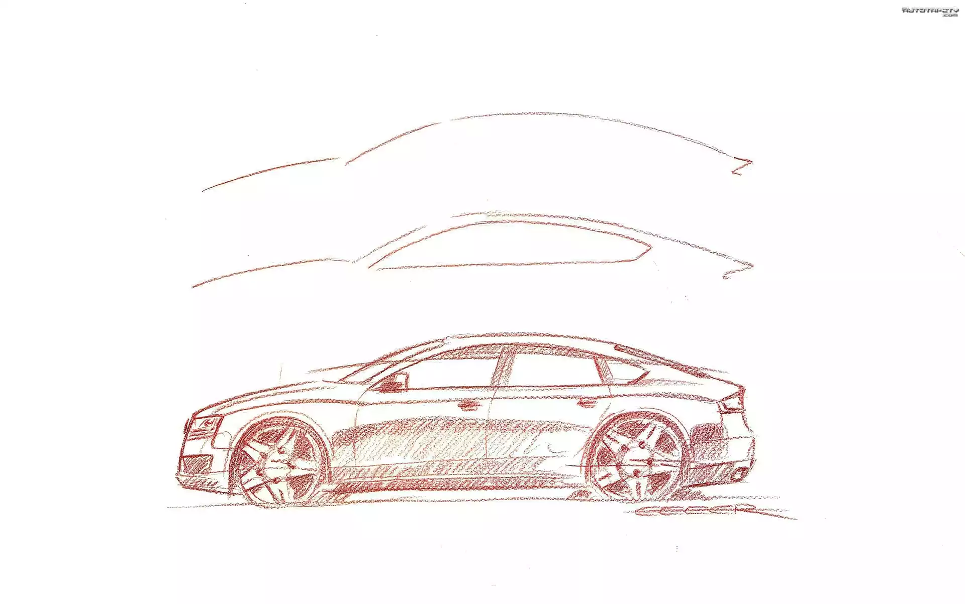 Audi A7, Szkic, Prototyp