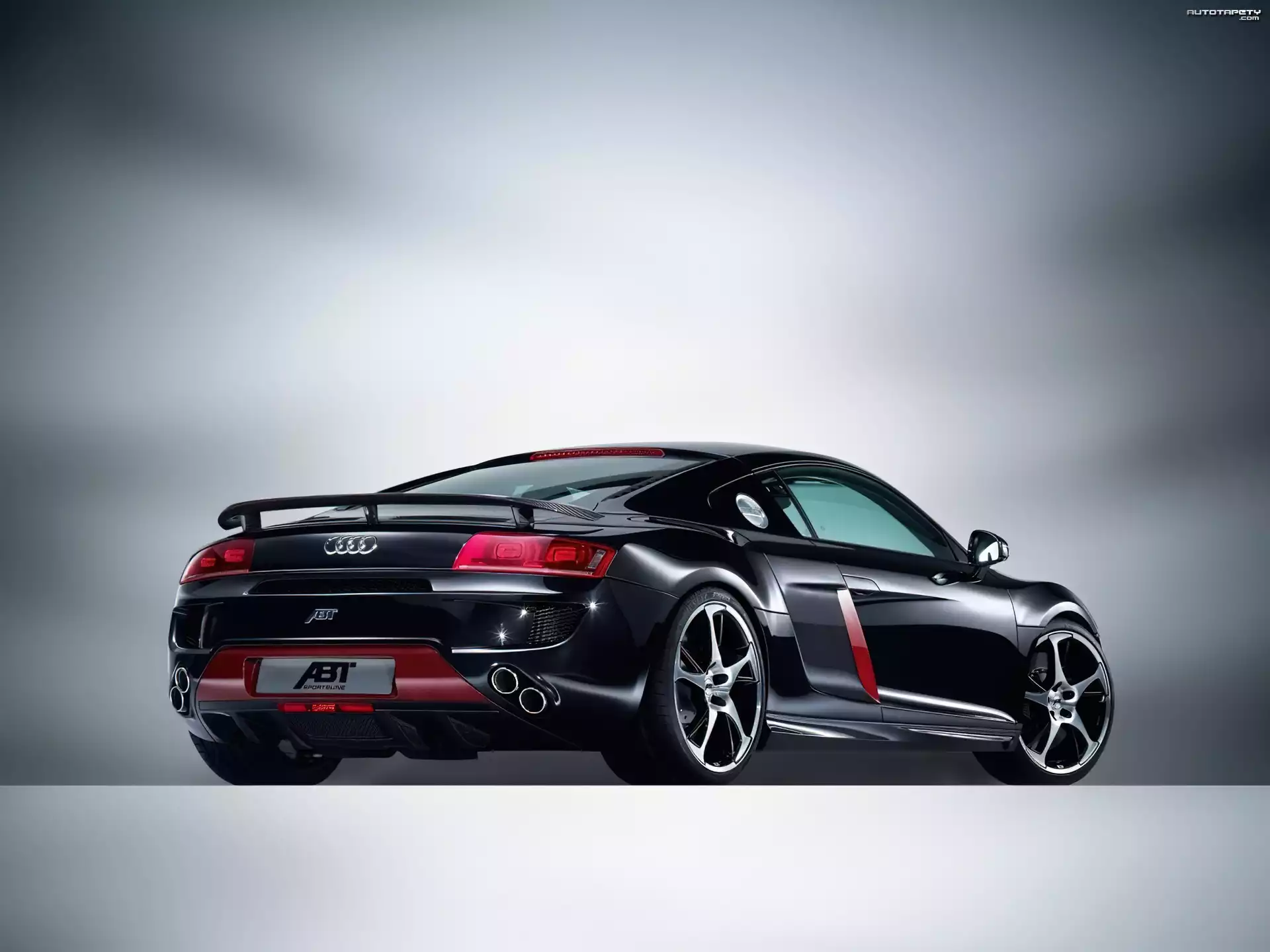 Audi R8, Czerwone, Wstawki, ABT