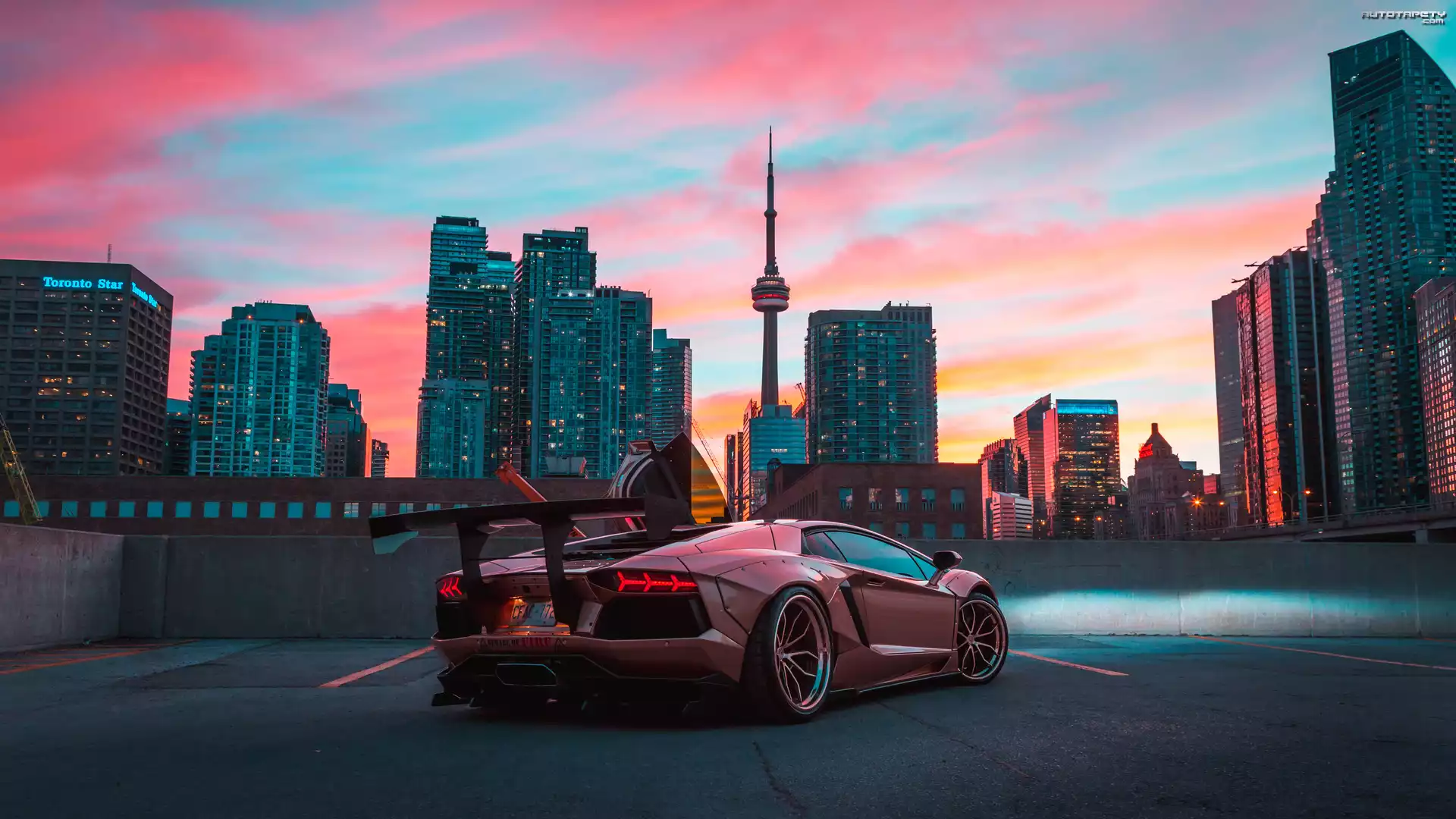 Lamborghini Aventador, Wieżowce