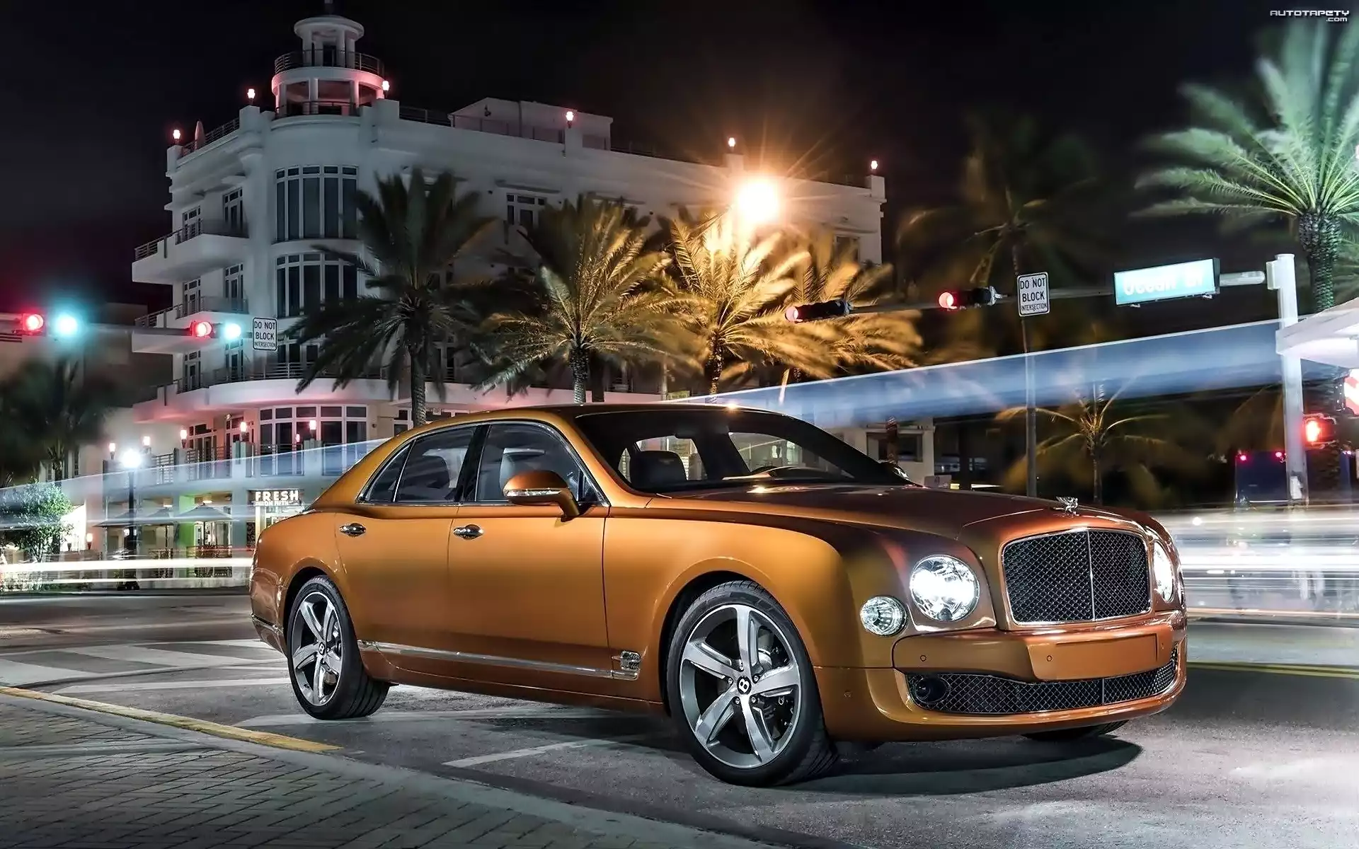 Bentley, Mulsanne, Samochód, Miasto, Ulica