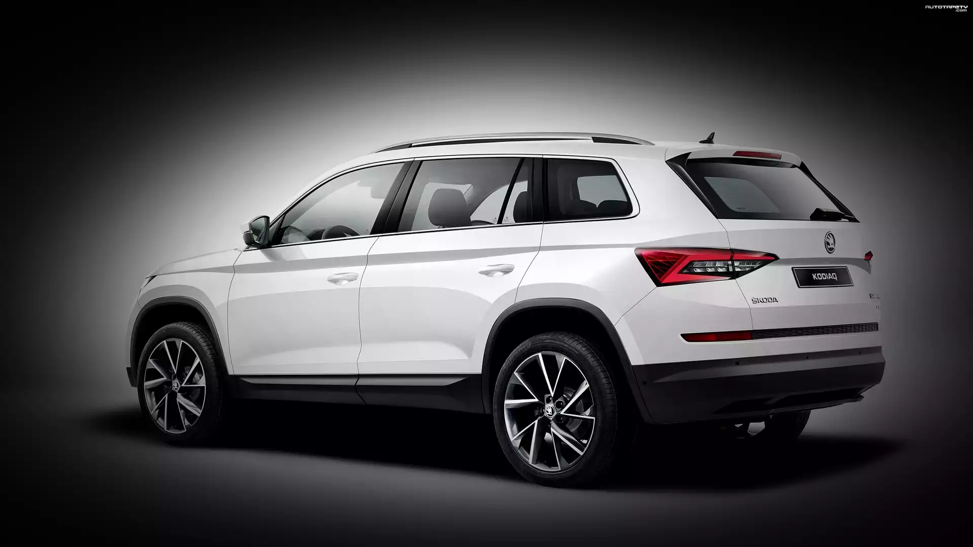 Biała, Skoda Kodiaq, 2017