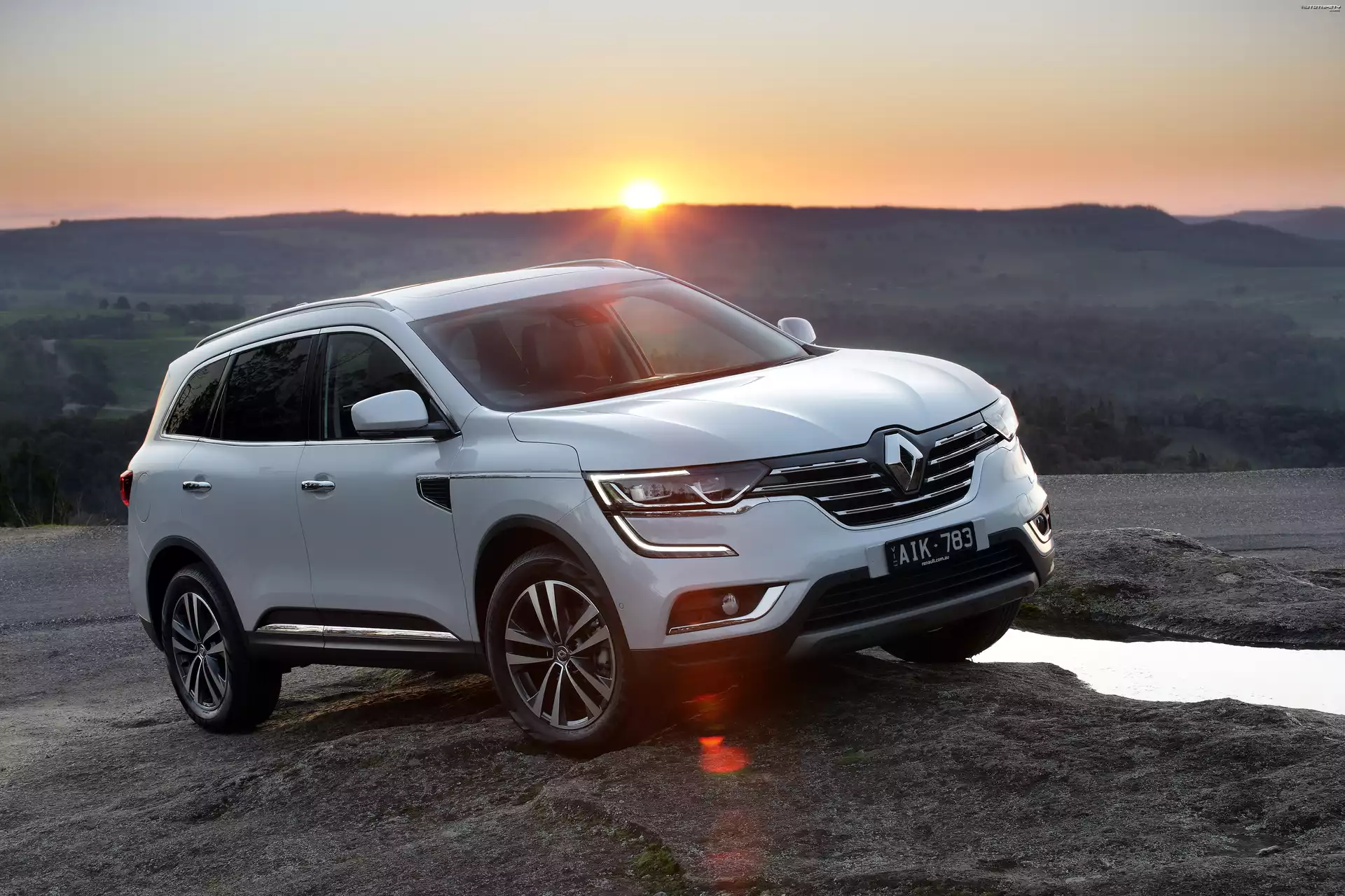 Biały, Renault Koleos Intens, 2017