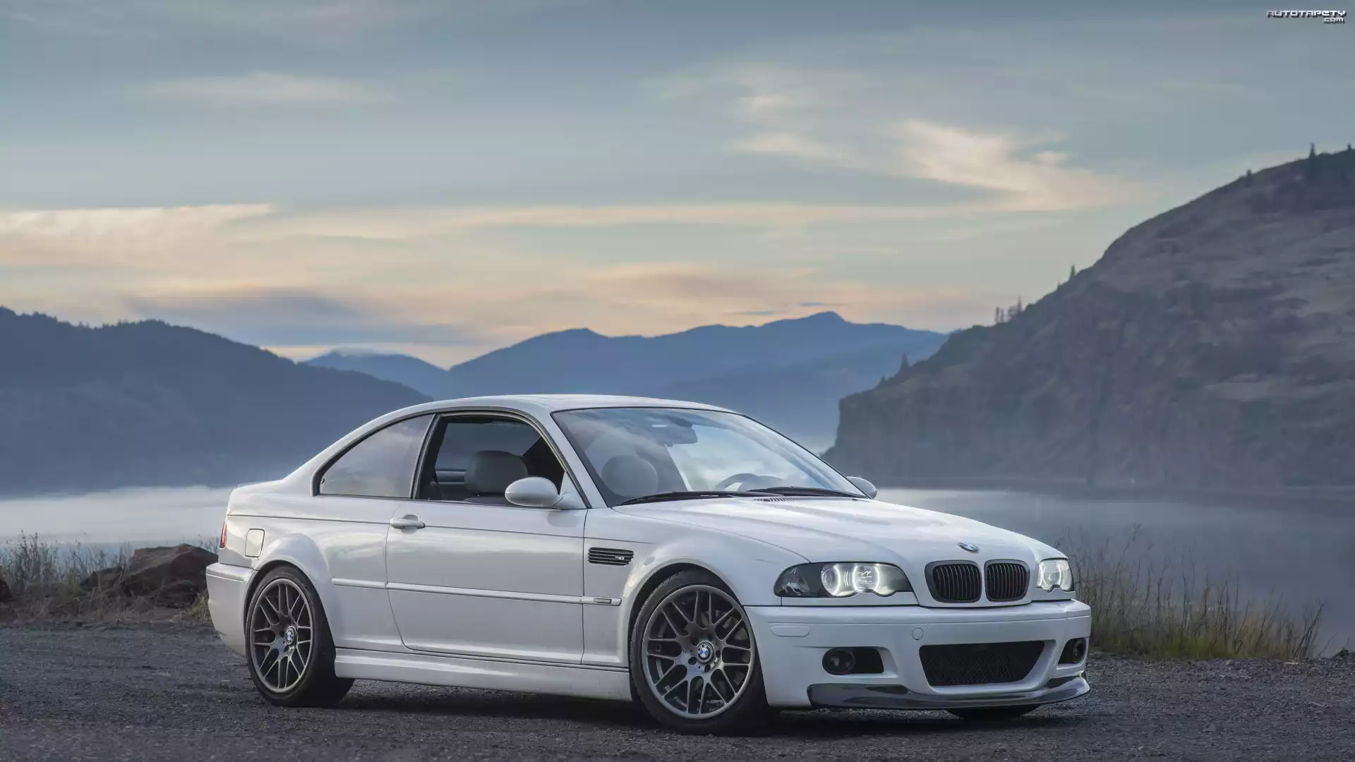 Białe, BMW M3 E46, Coupe, IV generacja