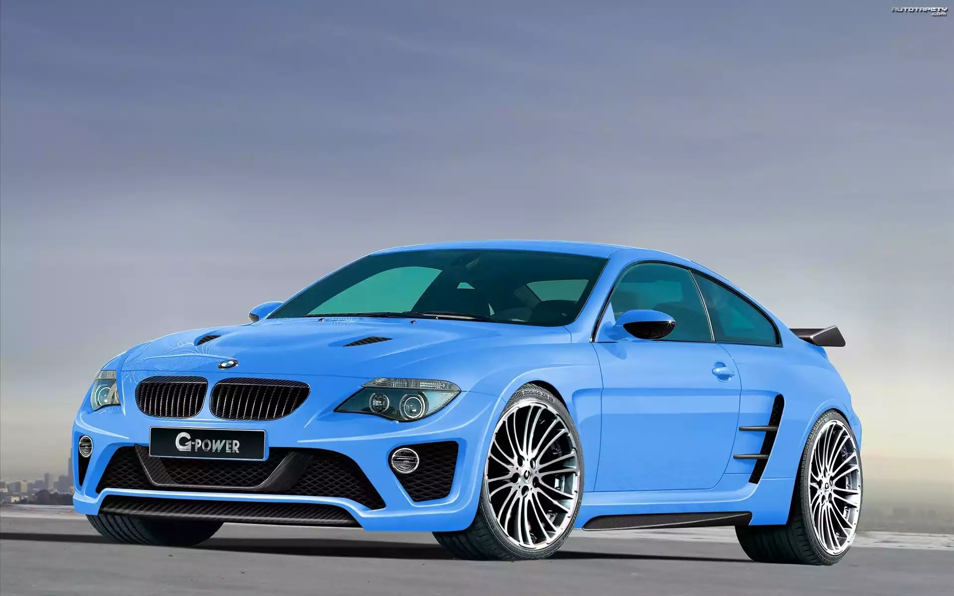 Niebieskie, BMW, M6