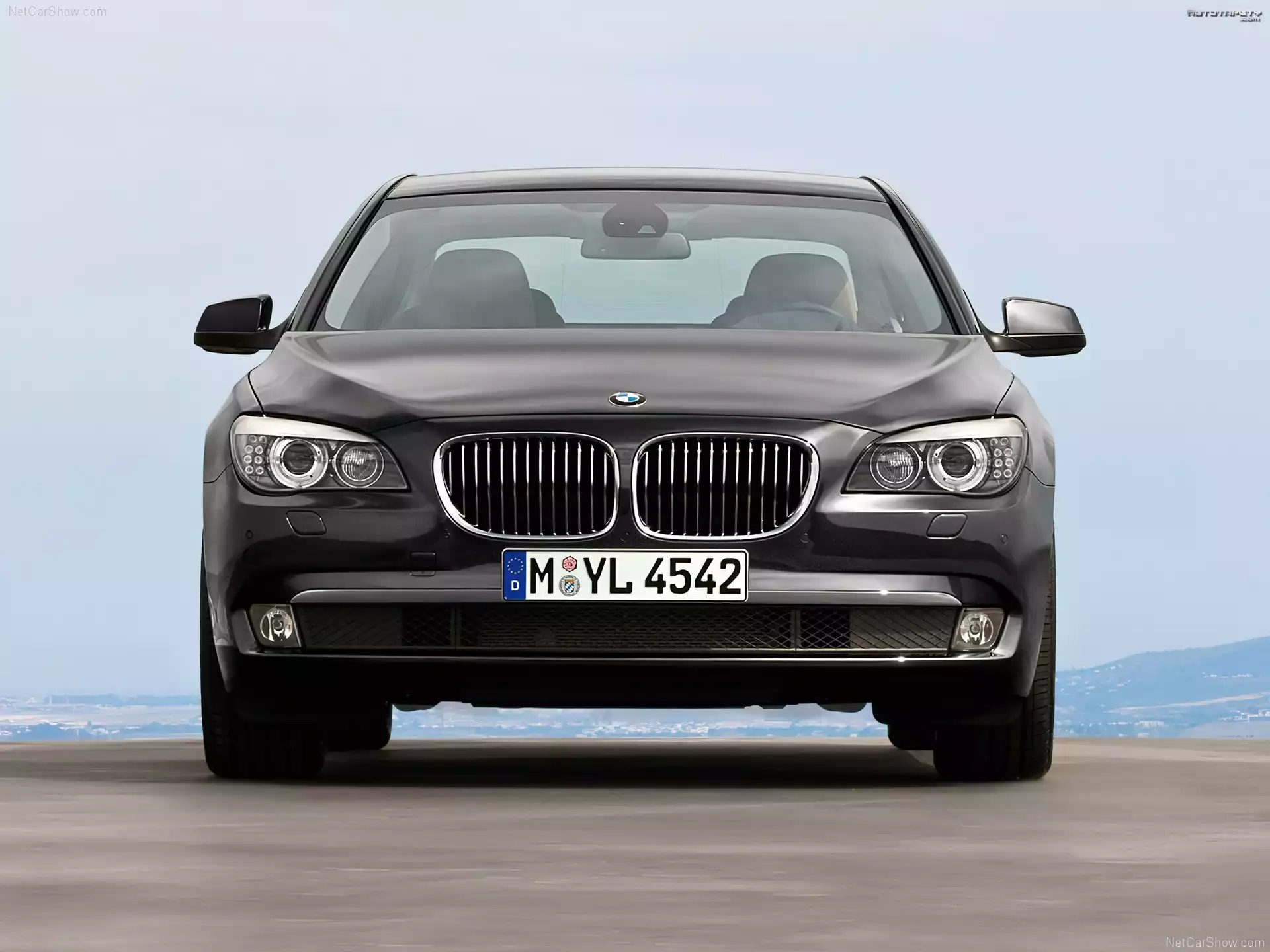 Przód, BMW seria 7 F01, Atrapa, Grill