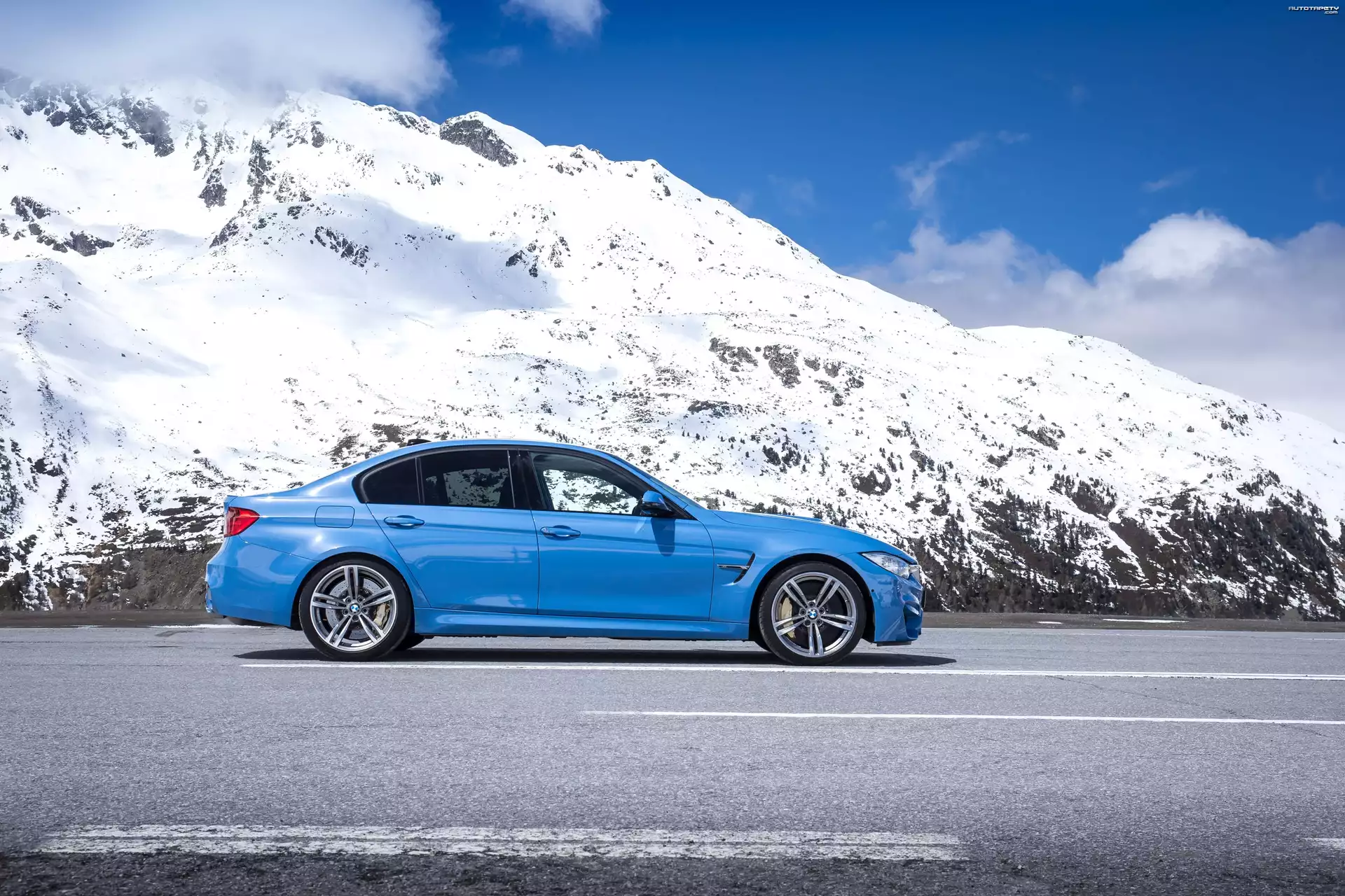 BMW M3, Przyciemniane, Szyby