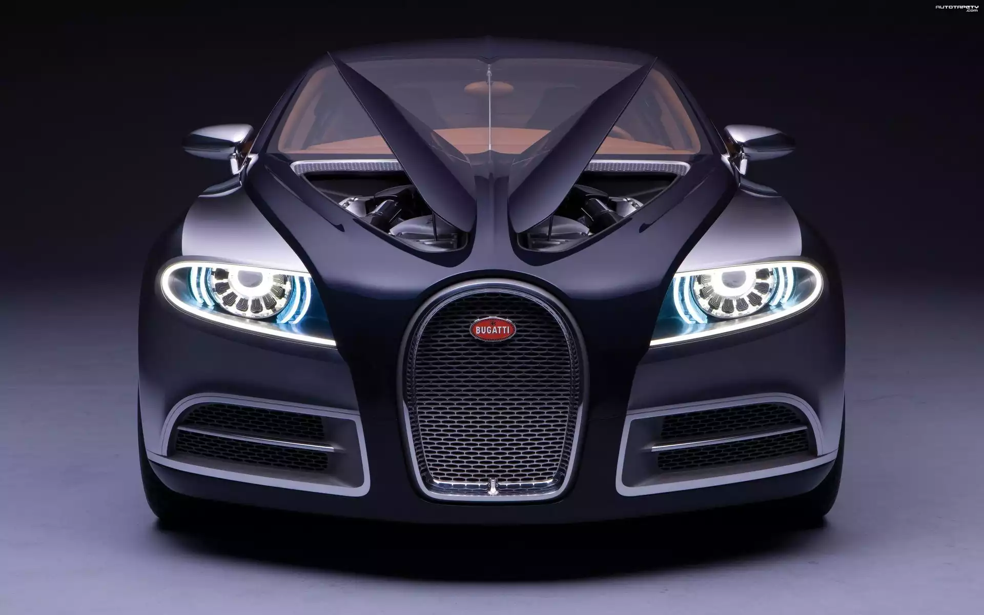 Czarny, Bugatti, Veyron