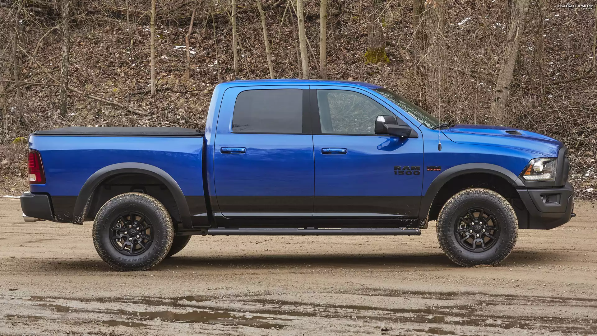 Dodge Ram 1500 Rebel, Blue Streak Crew Cab