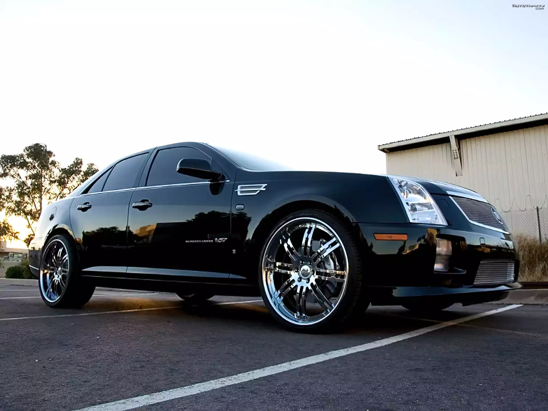 Cadillac STS, Chromowane, Alufelgi