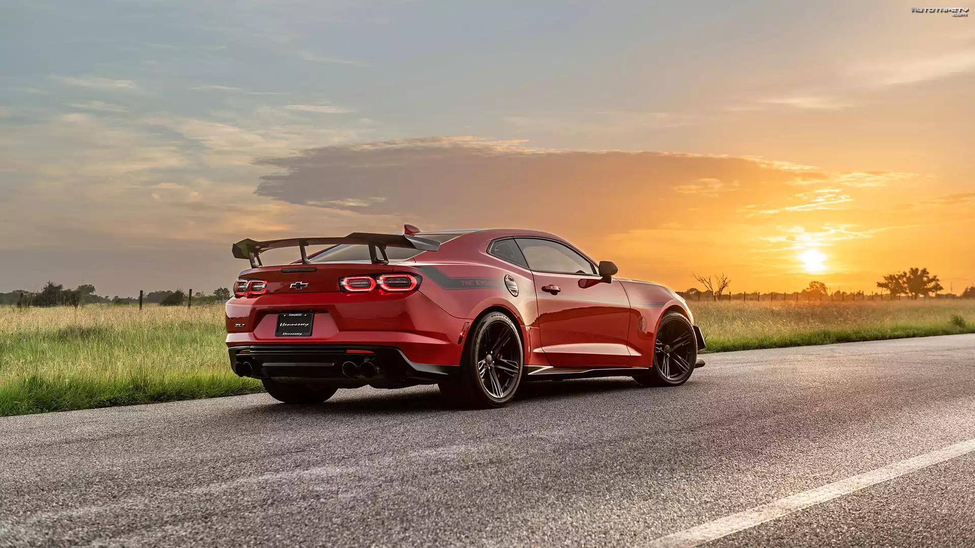 Hennessey Exorcist Chevrolet Camaro ZL1, Czerwony