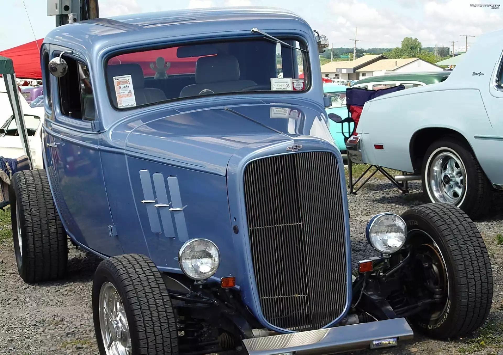 Chevrolet,światła , opony , koła , felgi , przód