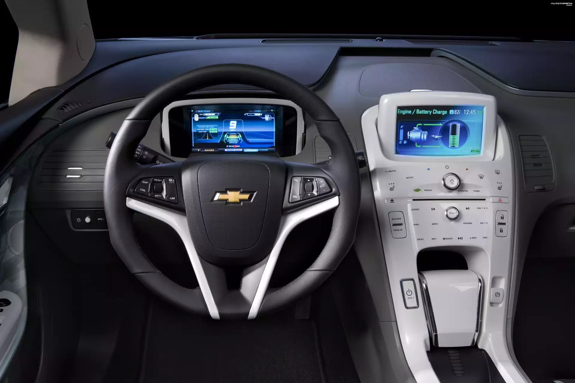 Chevrolet Volt, Kierownica, Napęd, Elektryczny