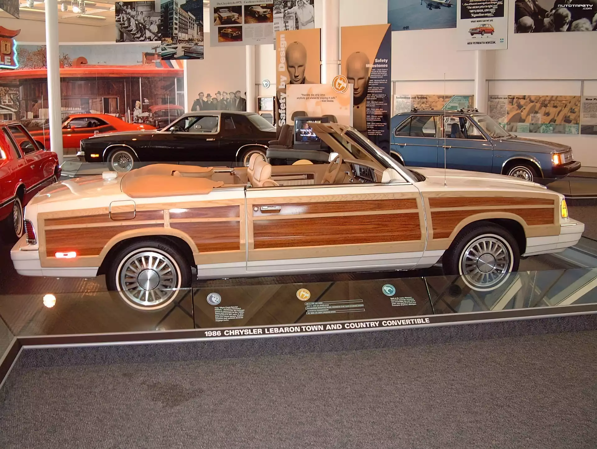 Chrysler Le Baron, Drewniane, Panele, Boczne
