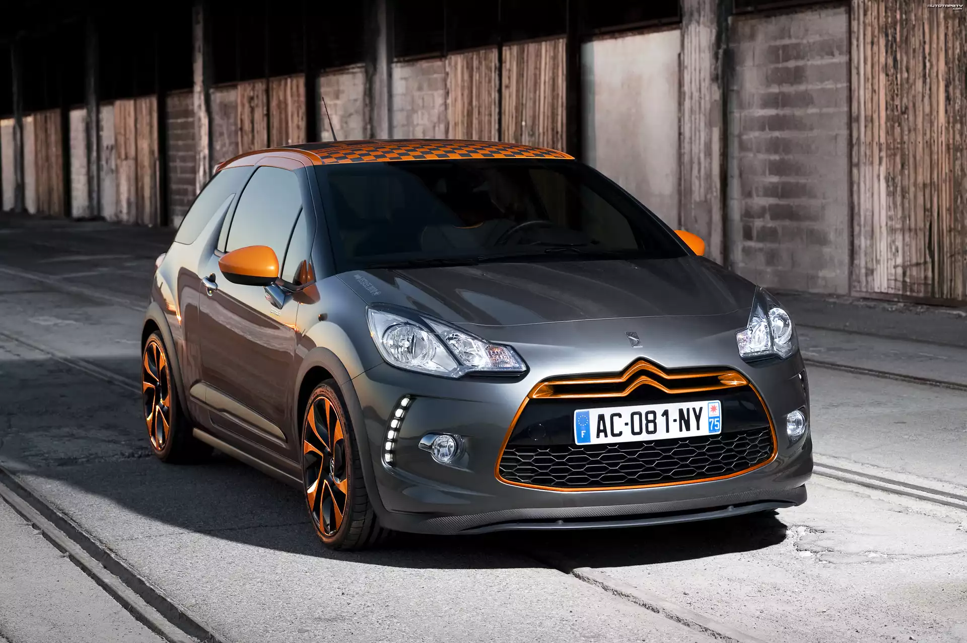 Citroen DS3, Szachownica, Na, Dachu