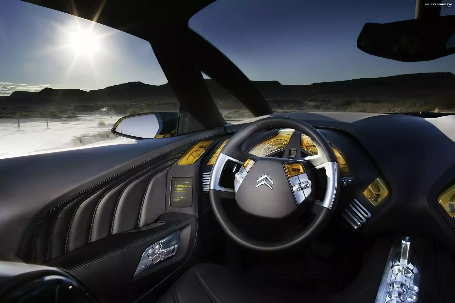 Citroen C-Sportlounge, Kierownica