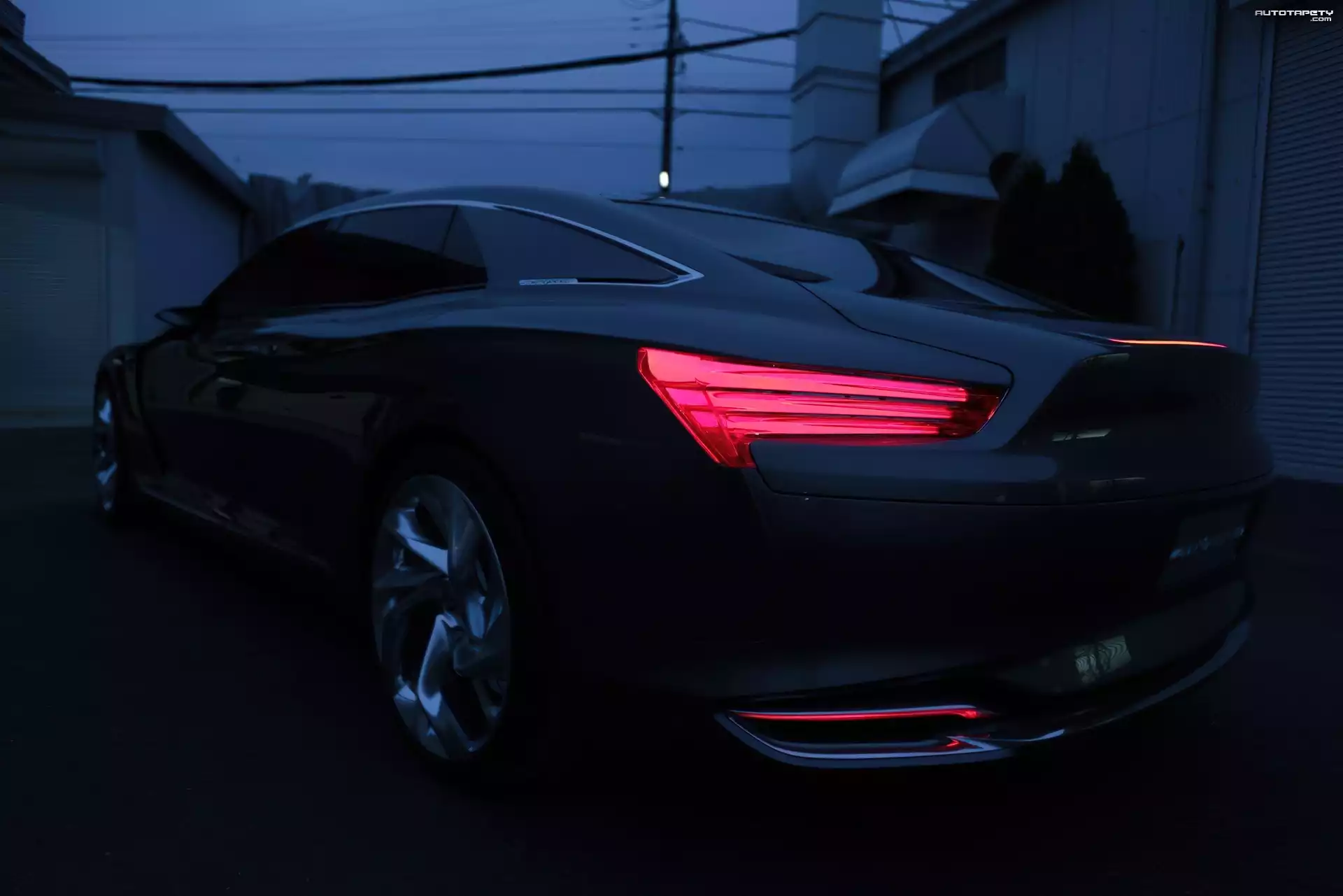 Citroen Metropolis, Światła, Neonowe