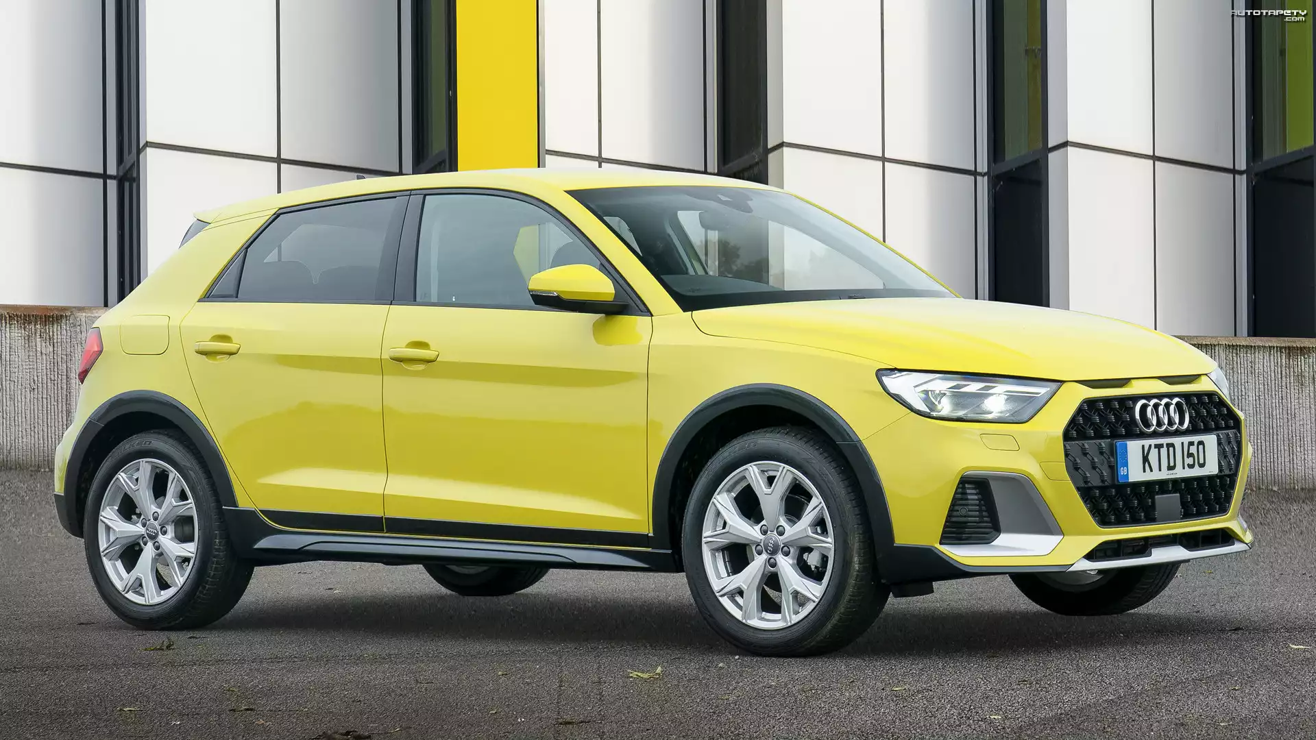 Żółte, Audi A1 Citycarver, Bok