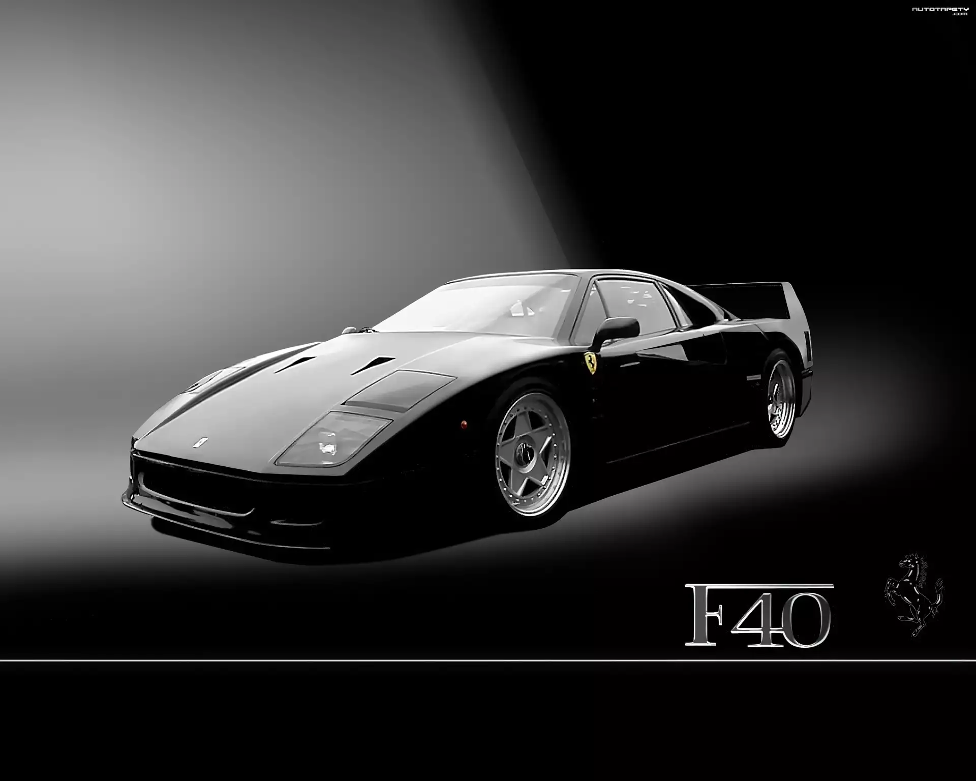 Czarne, Ferrari F 40