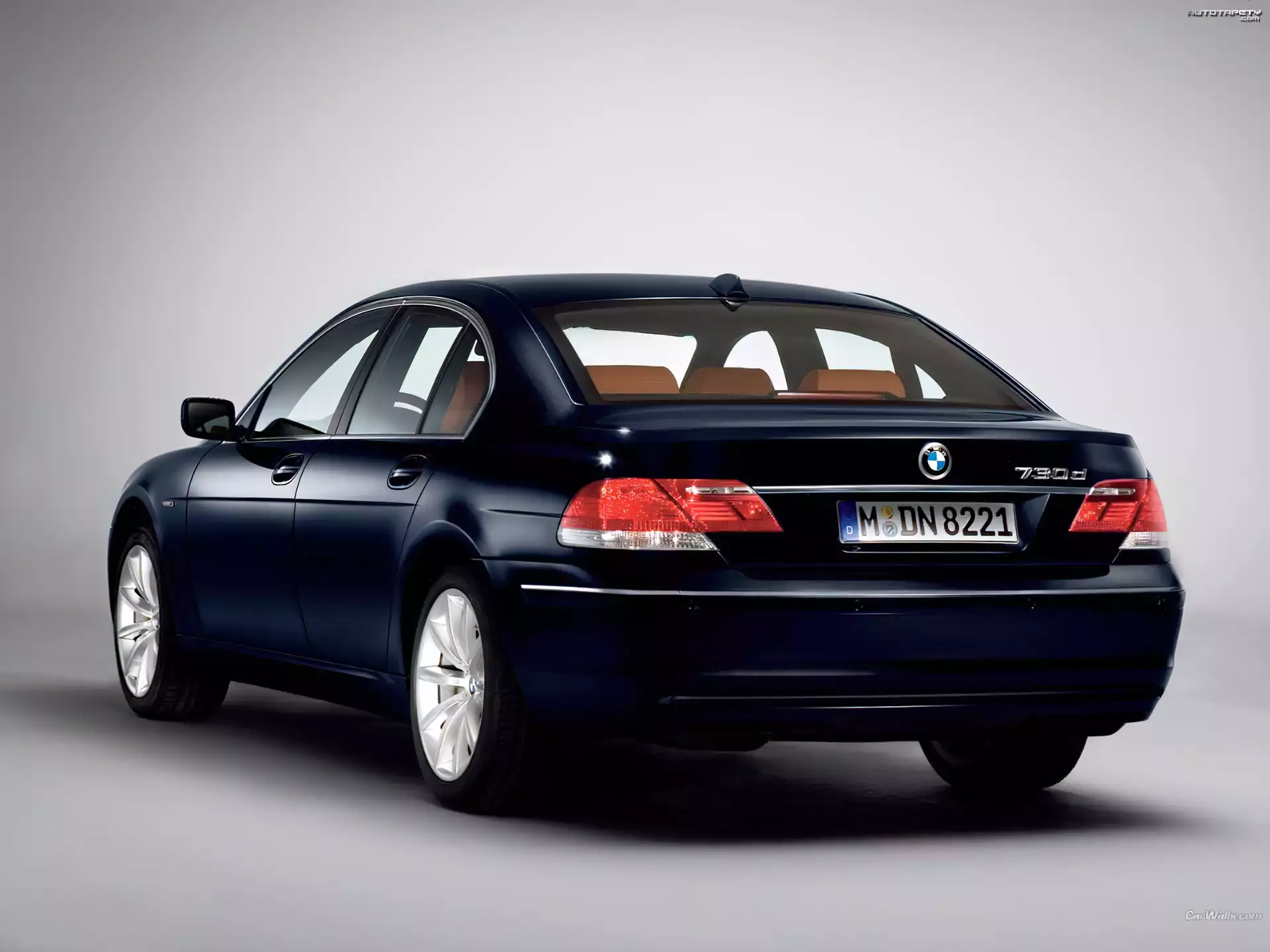 Czarny, Mat, BMW 7, E65